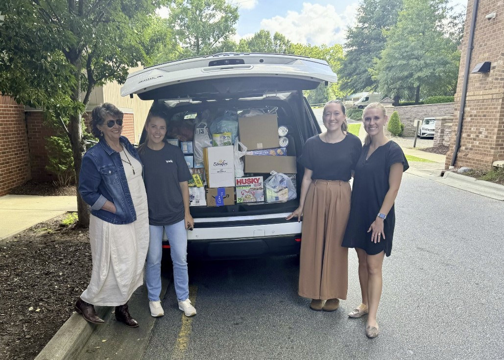 York Properties Collects Hurricane Helene Relief Donations