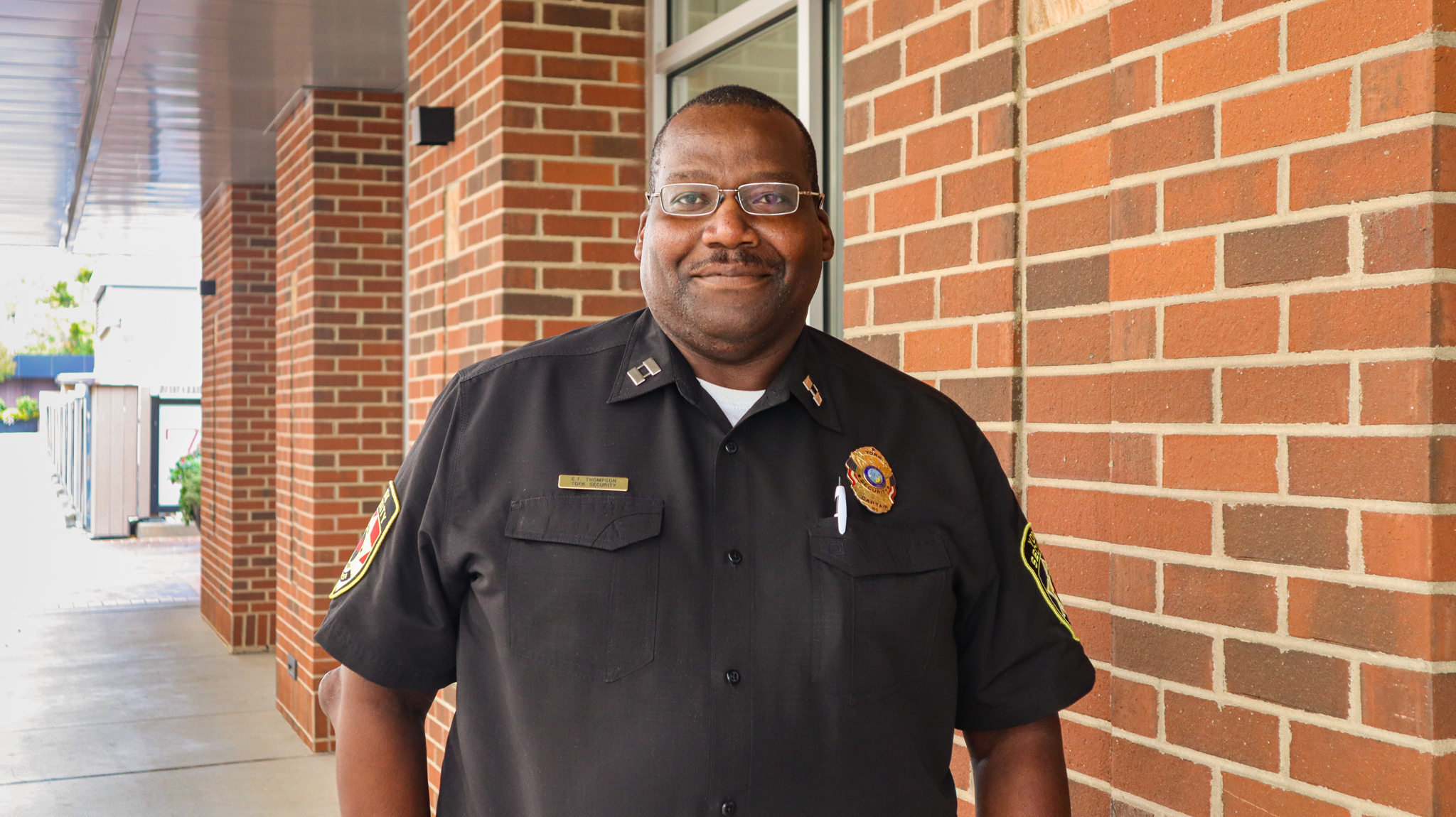 York Properties Field Operations and Day Shift Commander, Captain Eric Thompson